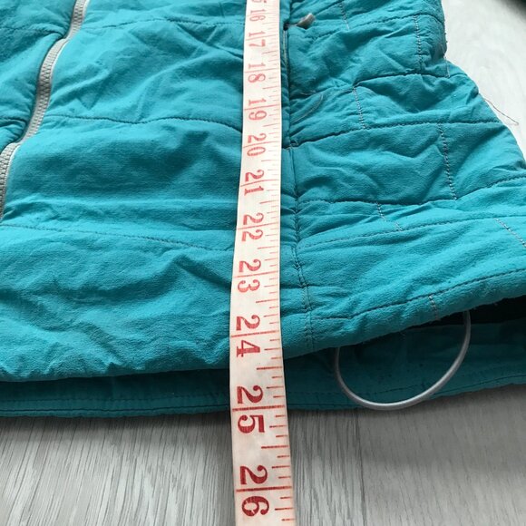 Patagonia Womens Nano Air Jacket Blue Hooded Drawstring Hem Medium - Picture 7 of 13